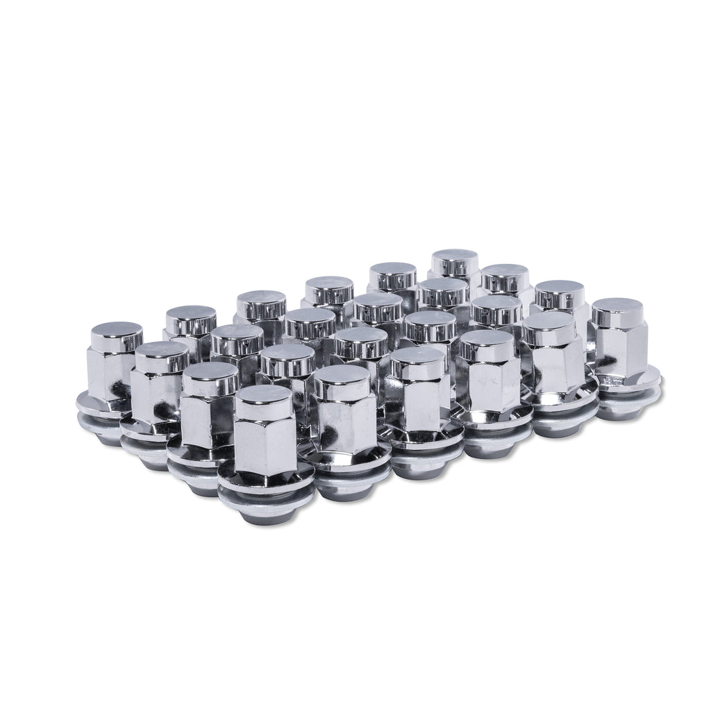 Lug Nut Kit 4 Wheels 901 Sprinter Dually Kit Chrome LK