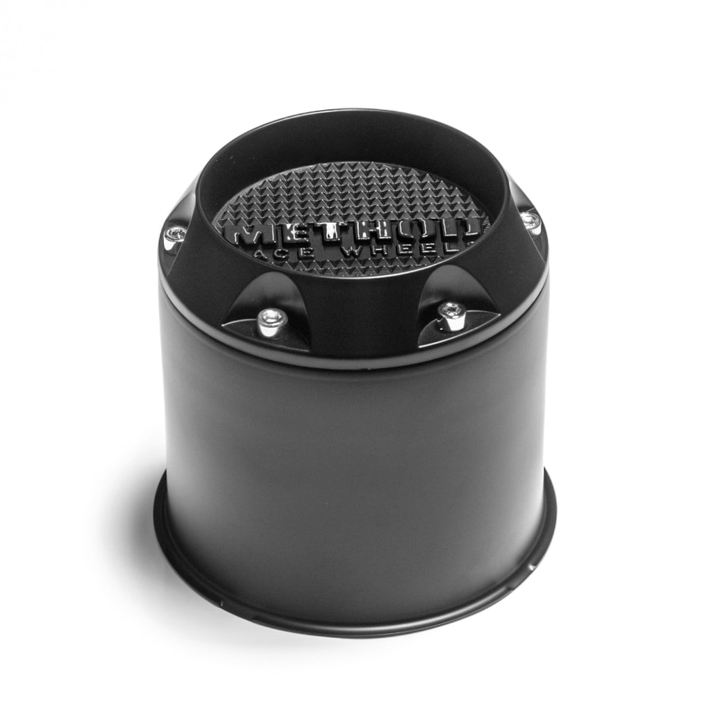 4-Pack Black Push-Through Wheel Center Caps – 8 Lug, 5.15” Bore, Fits Baja & Outlaw