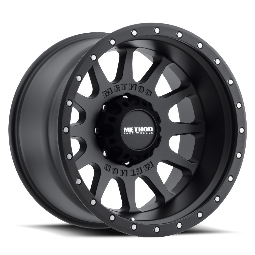 605 | NV | Matte Black – MR60529058512N – Method Race Wheels