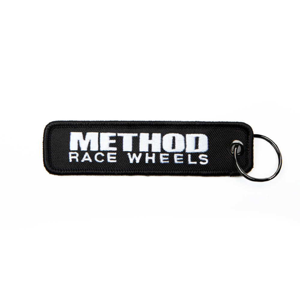 Method Brand Logo Keychain | Black