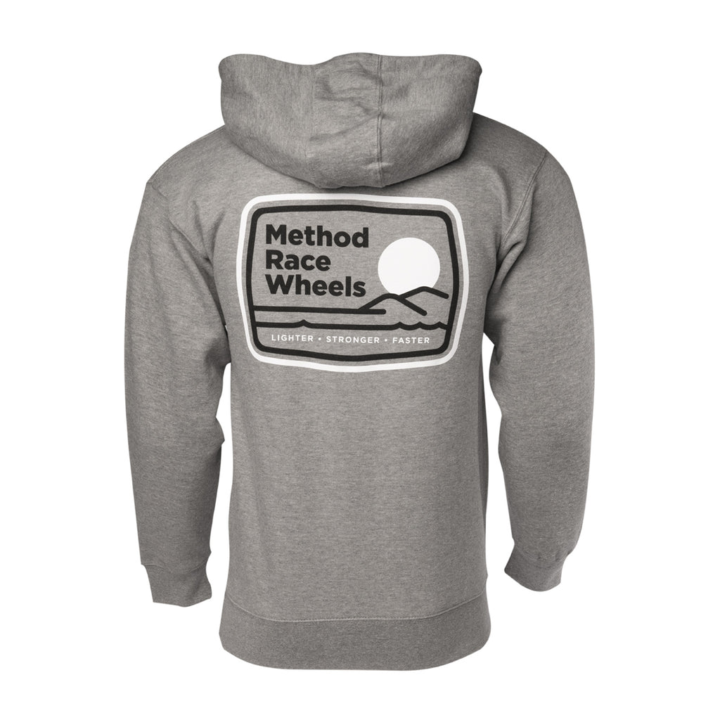 Method Vibes Hoodie Pullover Carbon Grey AP O1808