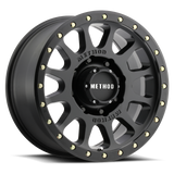 Matte Black MR305 NV HD Off-Road Wheels.