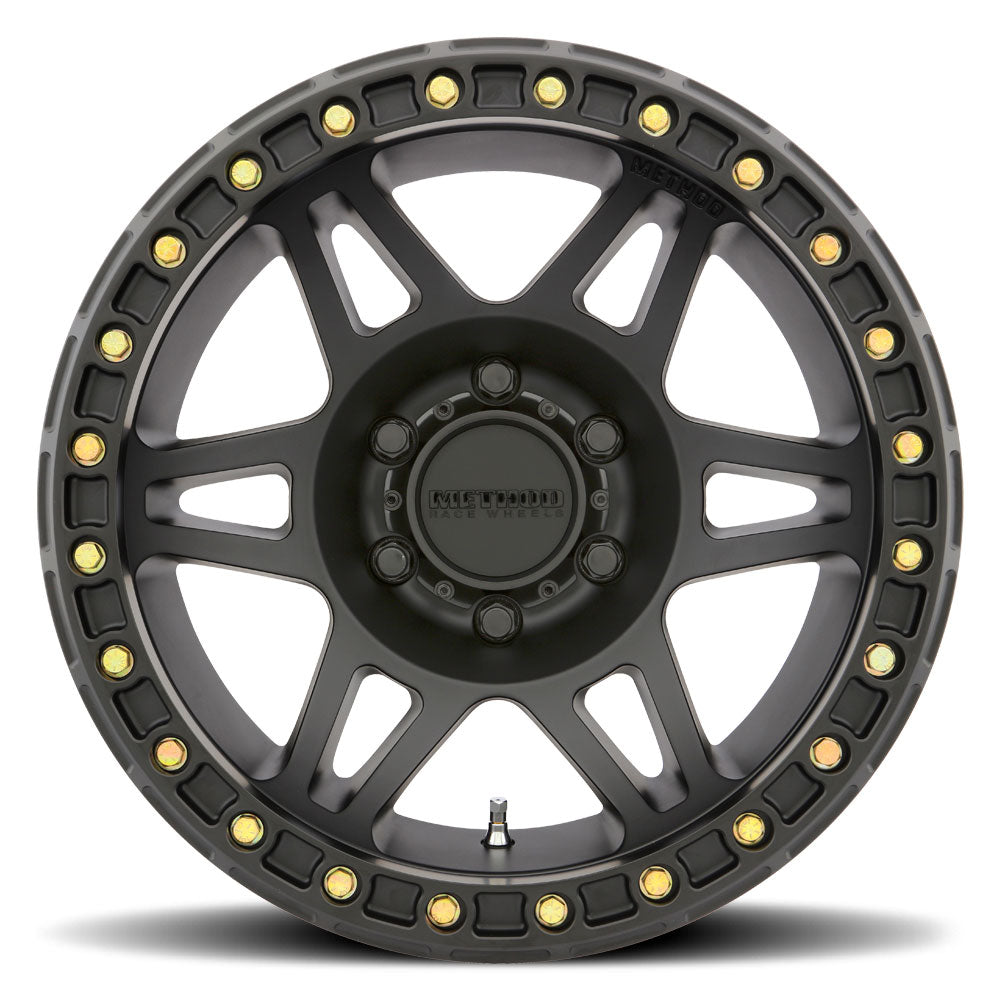 Method Race Wheels 106 Matte Black Beadlock wheel Matte Black