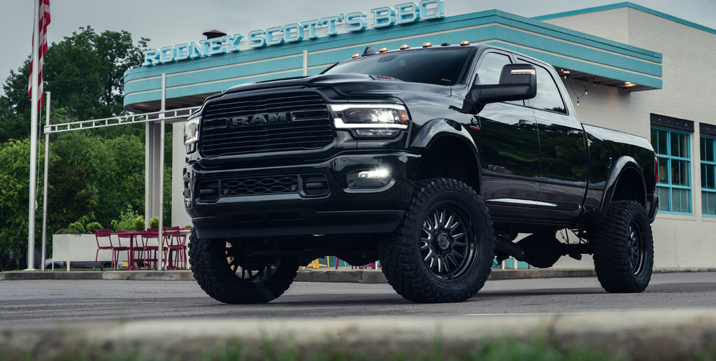 TRUCKS ON RAISED – Method Race Wheels