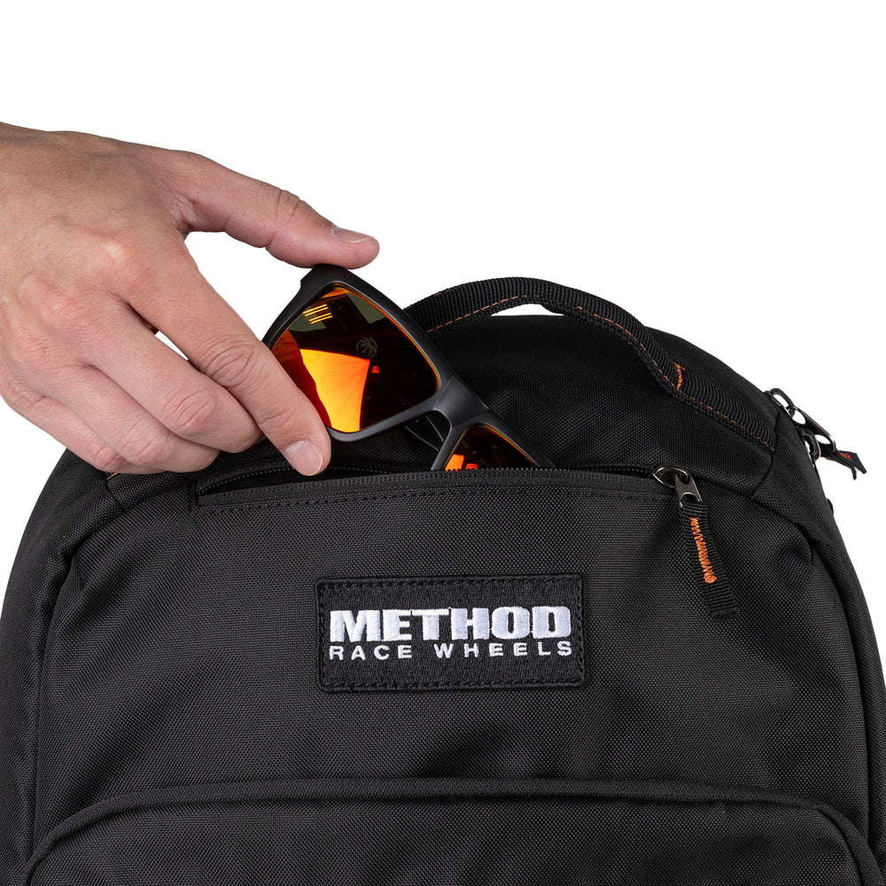 Method Brand Logo Backpack| Black