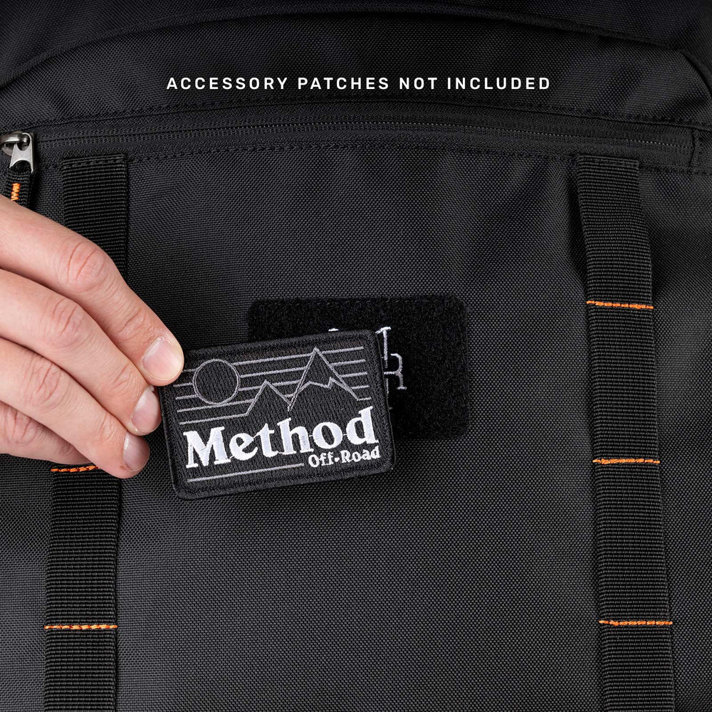 Method Brand Logo Backpack| Black
