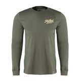 Method Classic Script Long Sleeve Tee | Military Green