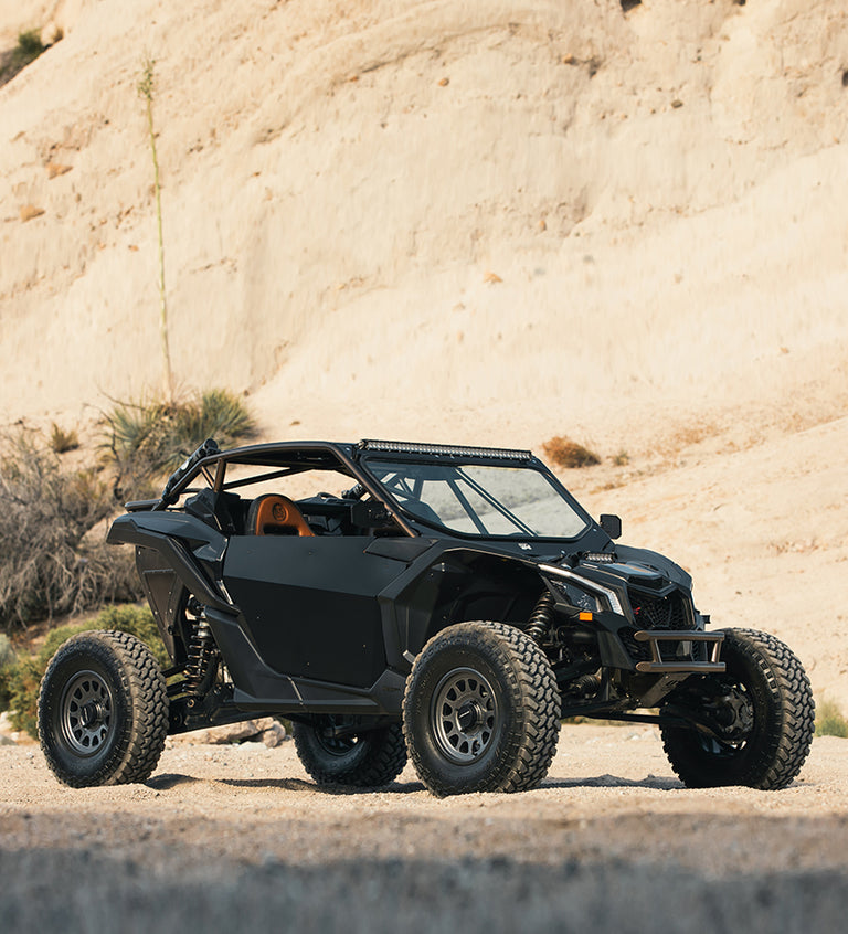 Can-am UTV offroad on Method Race Wheels 414 Bead Grip wheels.