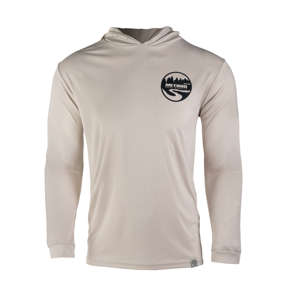 Method All Terrain Performance Hooded Long Sleeve Tee | Sand