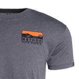 Method Duner Tee| Heathered Heavy Metal