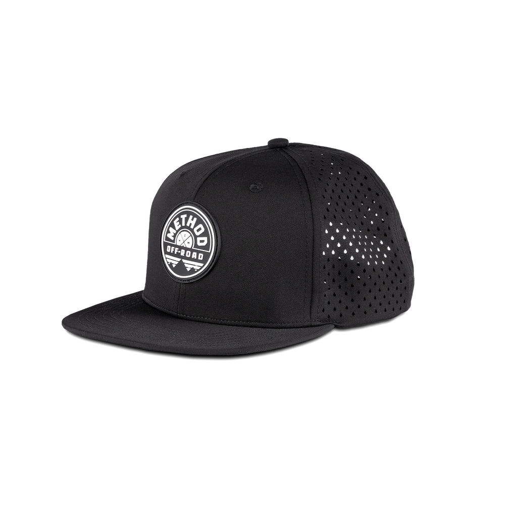 Method Expedition Performance Flatbill | Snapback | Black