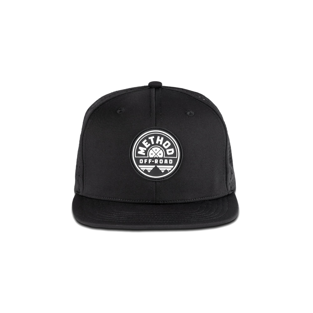Method Expedition Performance Flatbill | Snapback | Black