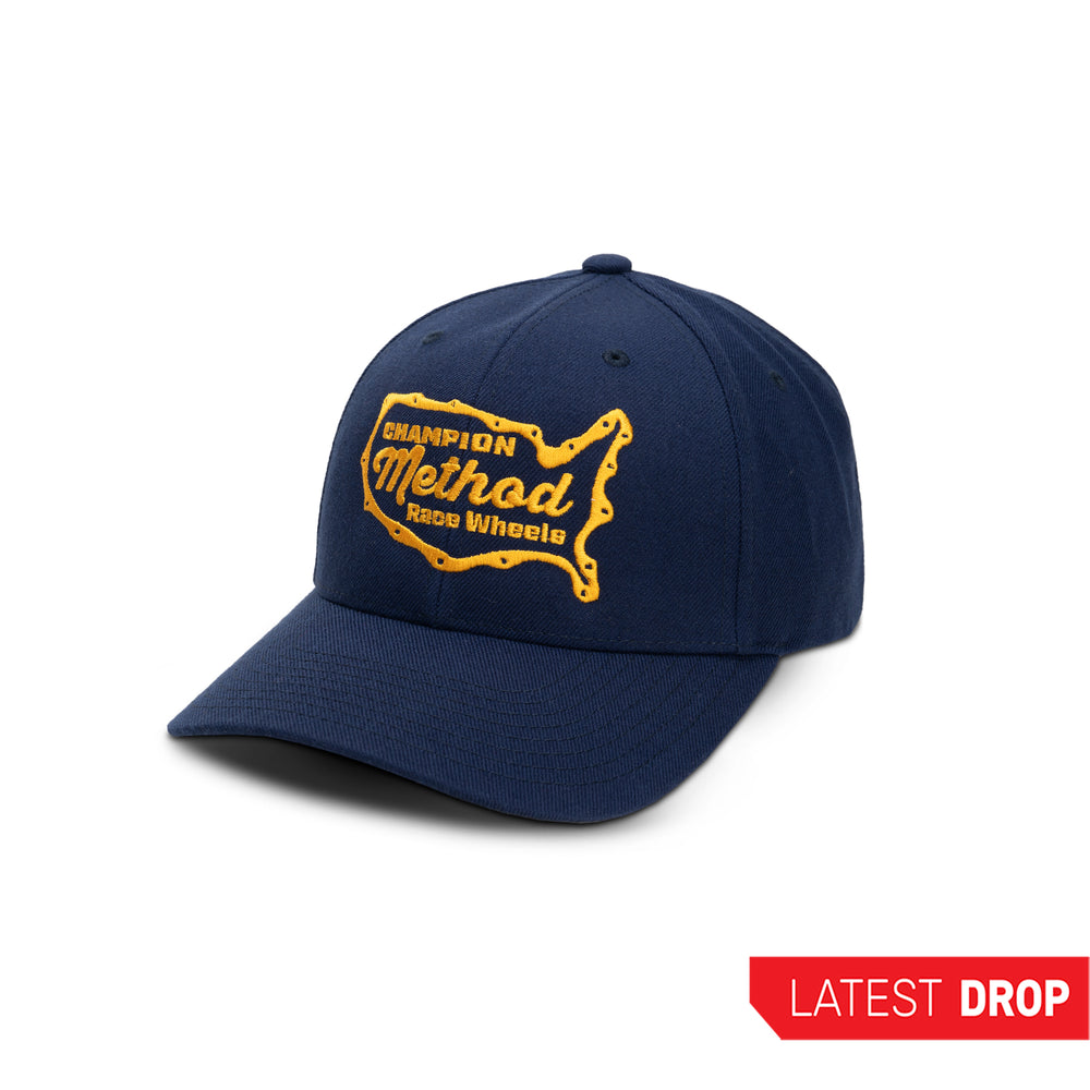 Method Gasket Curvebill Trucker Hat| Snapback | Navy