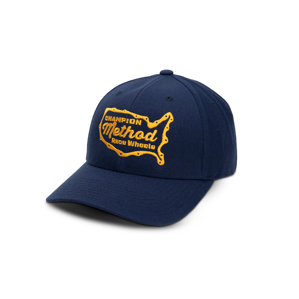 Method Gasket Curvebill Trucker Hat| Snapback | Navy