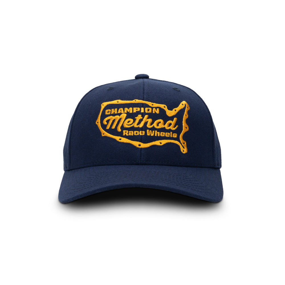 Method Gasket Curvebill Trucker Hat| Snapback | Navy
