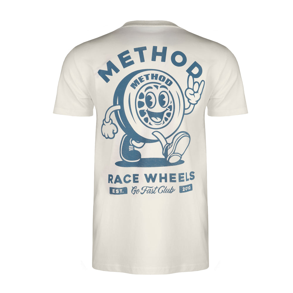Method Go Fast Club Tee | Ecru