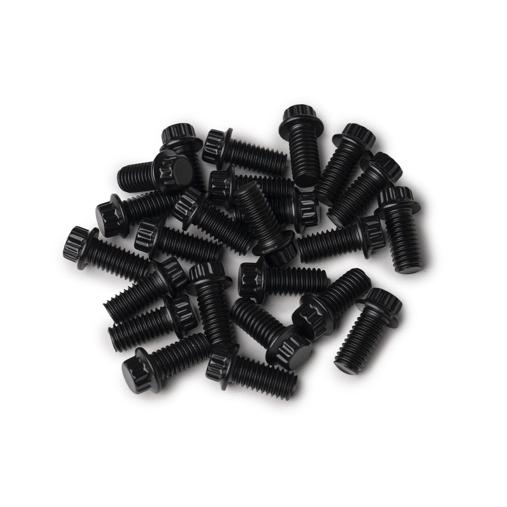 12 Point Lip Bolt Kit | Black