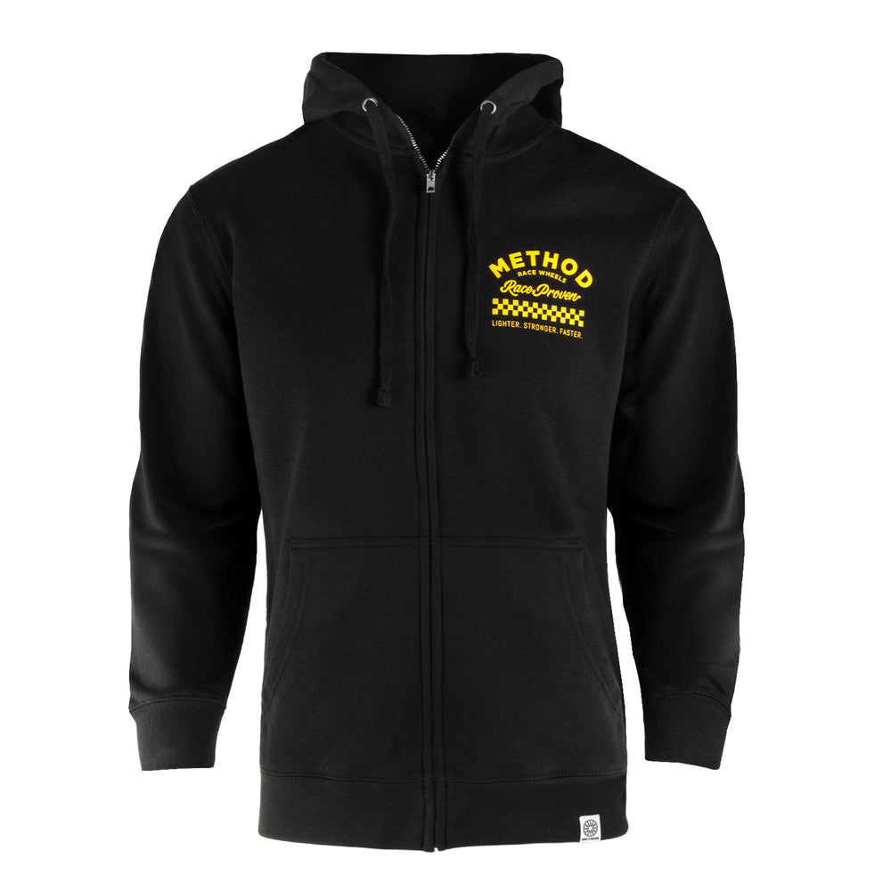 Method Race Shop Zip-Up Hoodie | Black