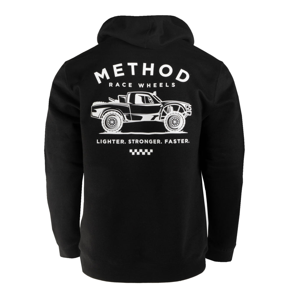 Method Race Truck Hoodie | Pullover| Black – AP-O2708 – Method Race Wheels
