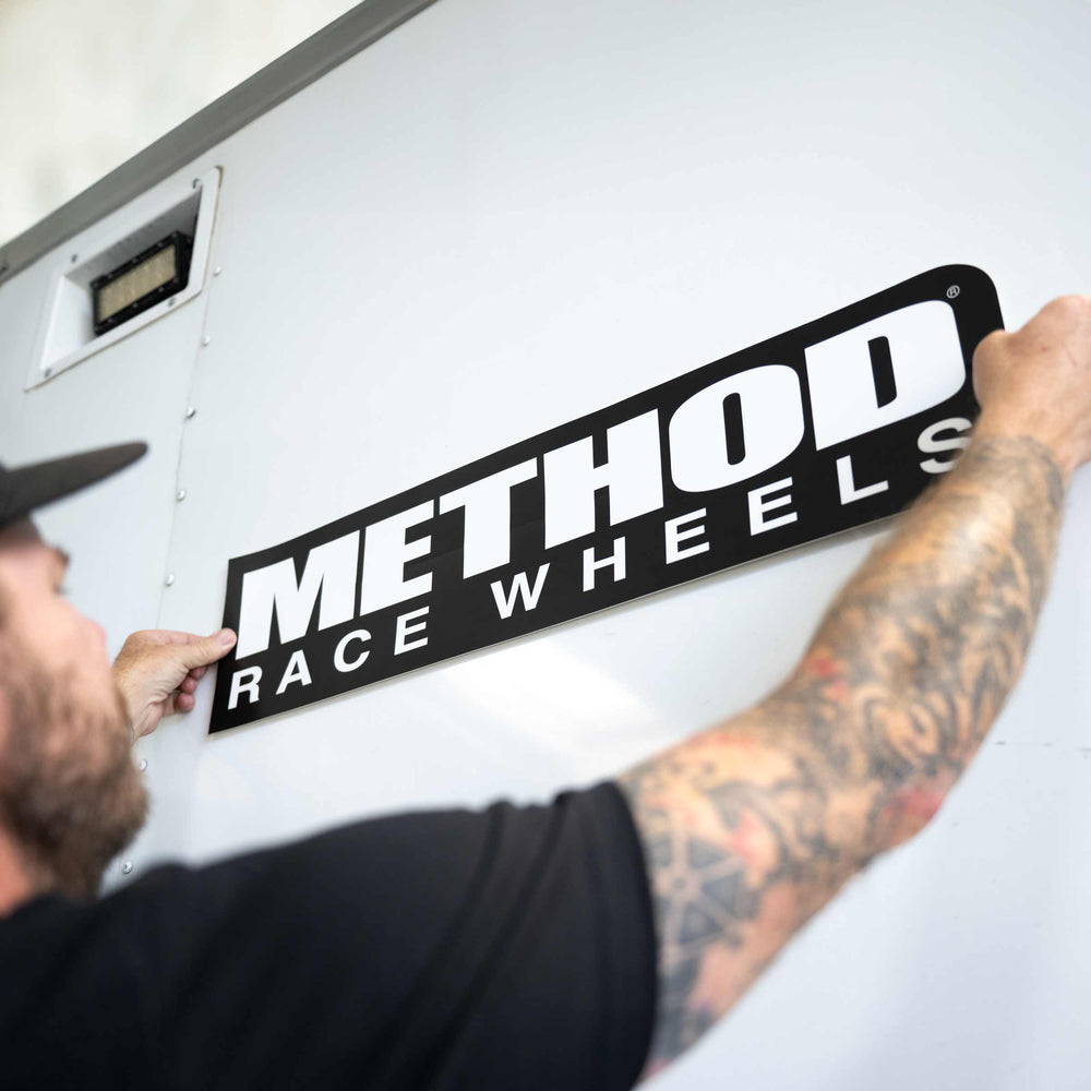 Method Brand Logo Jumbo Sticker – Method Race Wheels