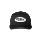 Method Mechanic Curve Bill Trucker Hat | Snapback | Black