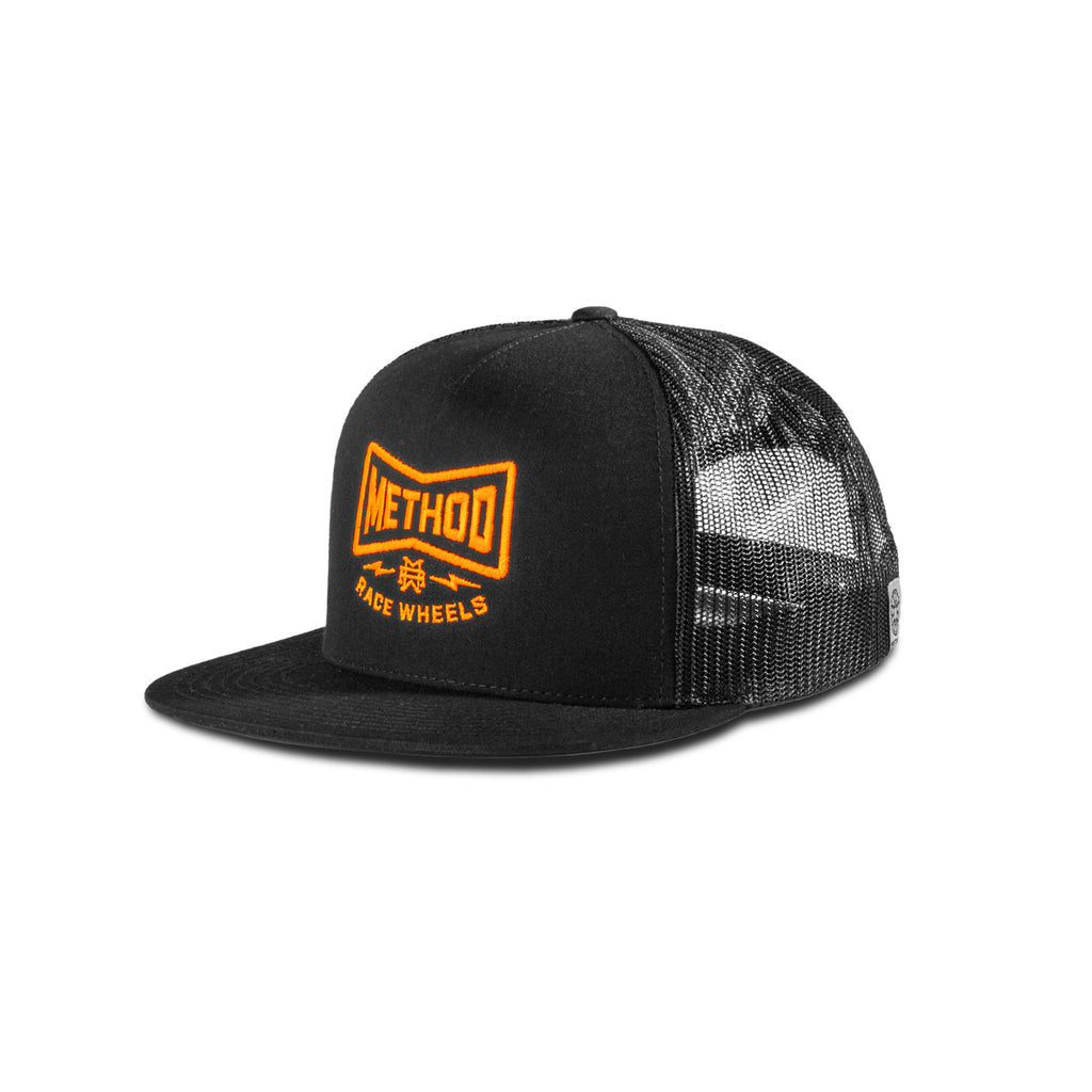 Snapback Method Cap Method Recharged Flatbill Trucker Hat | Snapback | Black – AP-H0062 ...