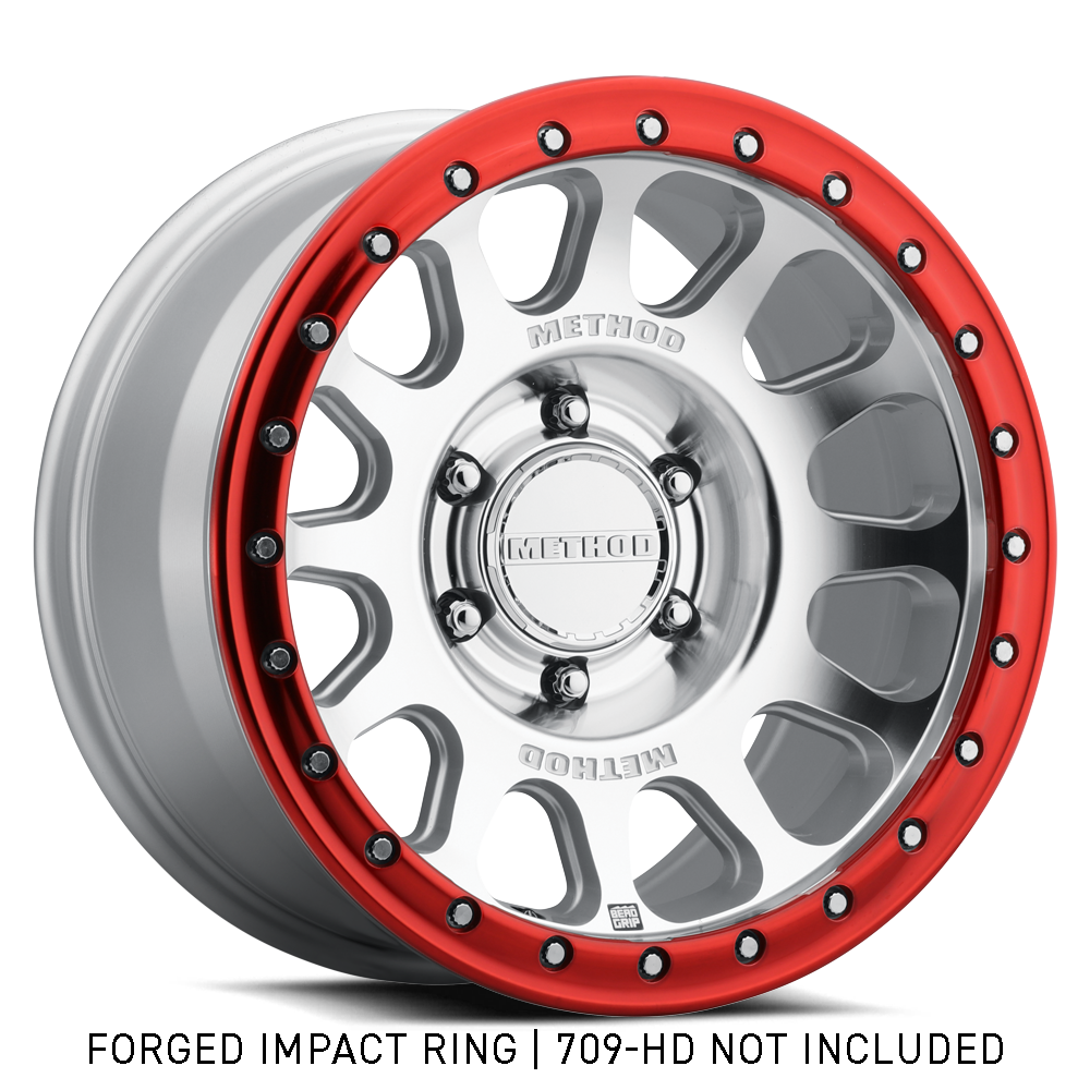 709 Impact Ring | Red | Non-Beadlock – GR-10018-R – Method Race Wheels