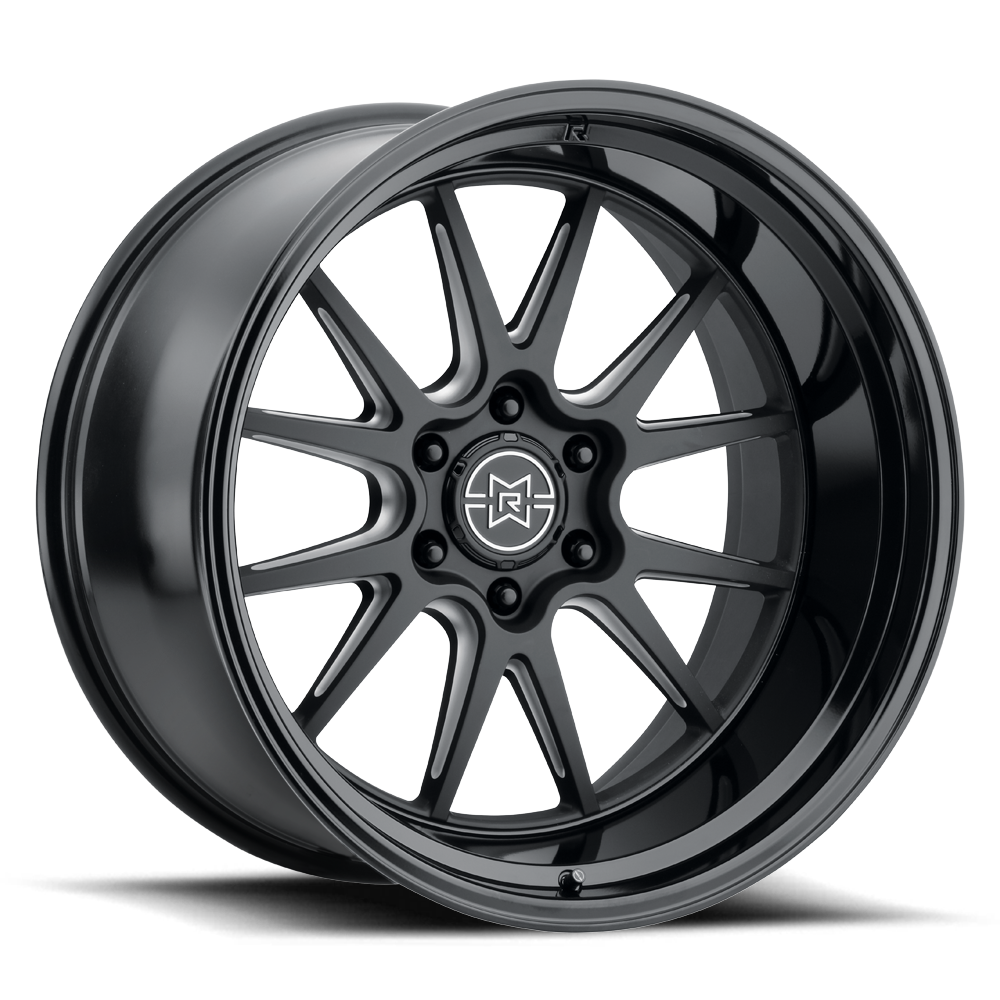 802 | Double Black® Milled – MR80229016512N – Method Race Wheels