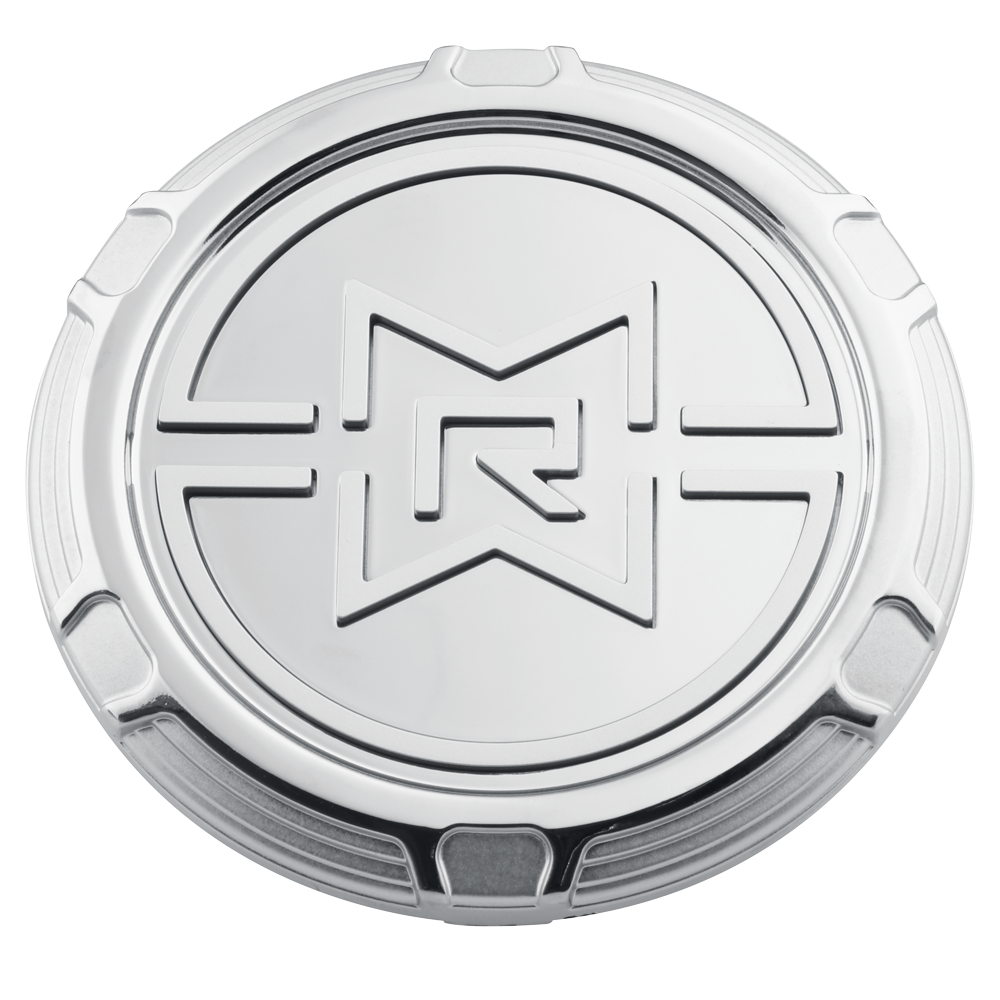 Center Cap | RAISED® MRW Snap-In | Chrome