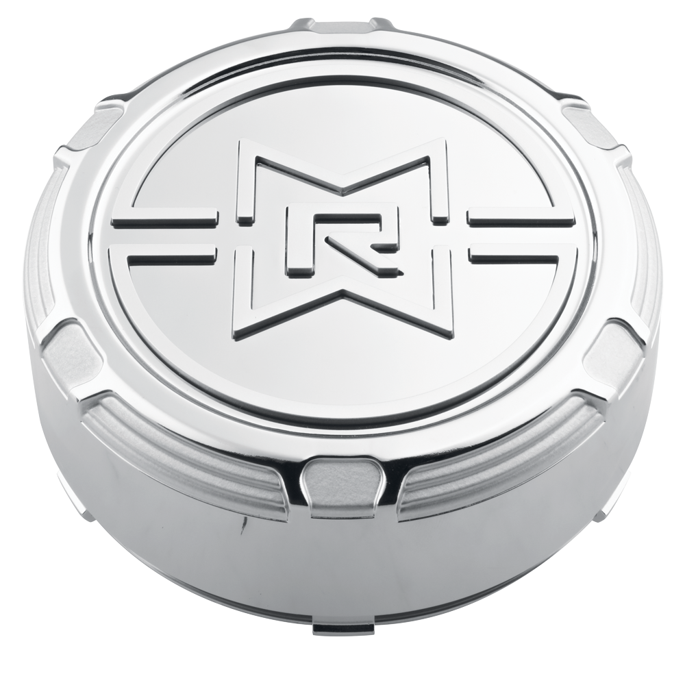 Center Cap | RAISED® MRW Snap-In | Chrome
