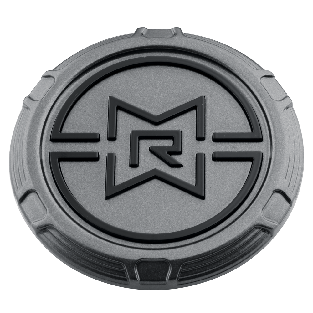 Center Cap | RAISED® MRW Snap-In | Gloss Titanium