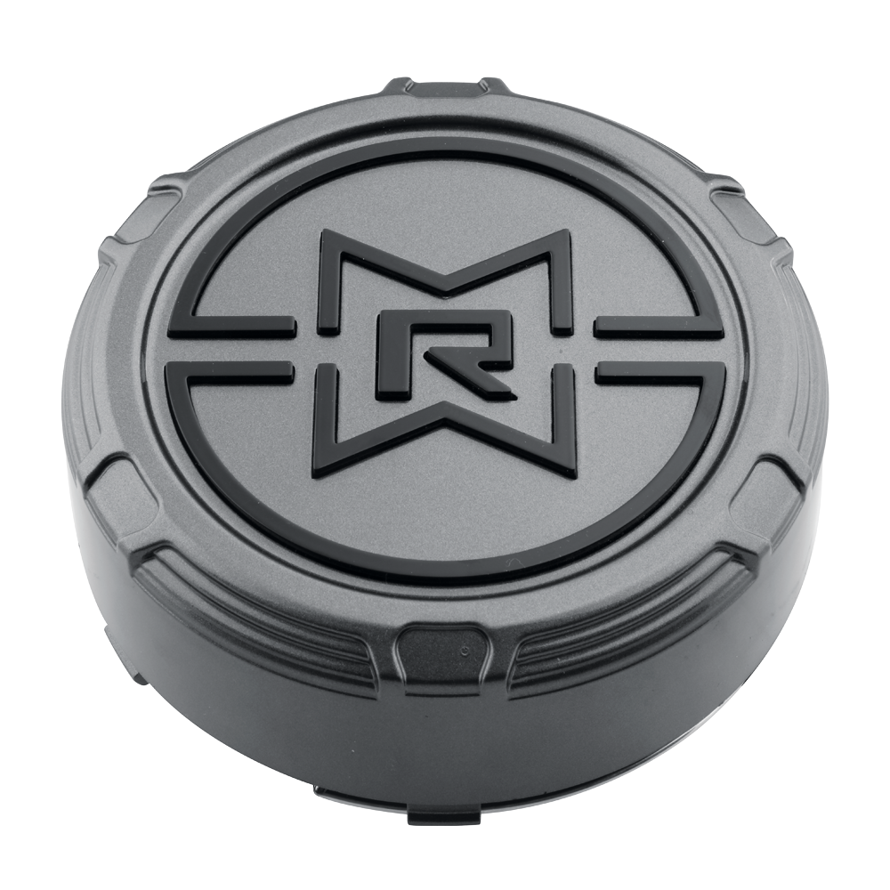Center Cap | RAISED® MRW Snap-In | Gloss Titanium