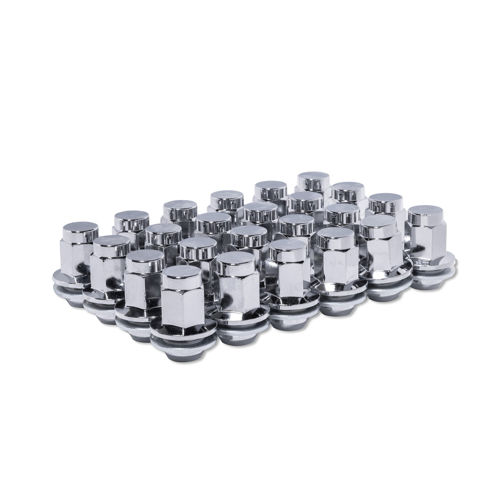 Lug Nut Kit | 4 Wheels | 901 Sprinter Dually Kit - Chrome