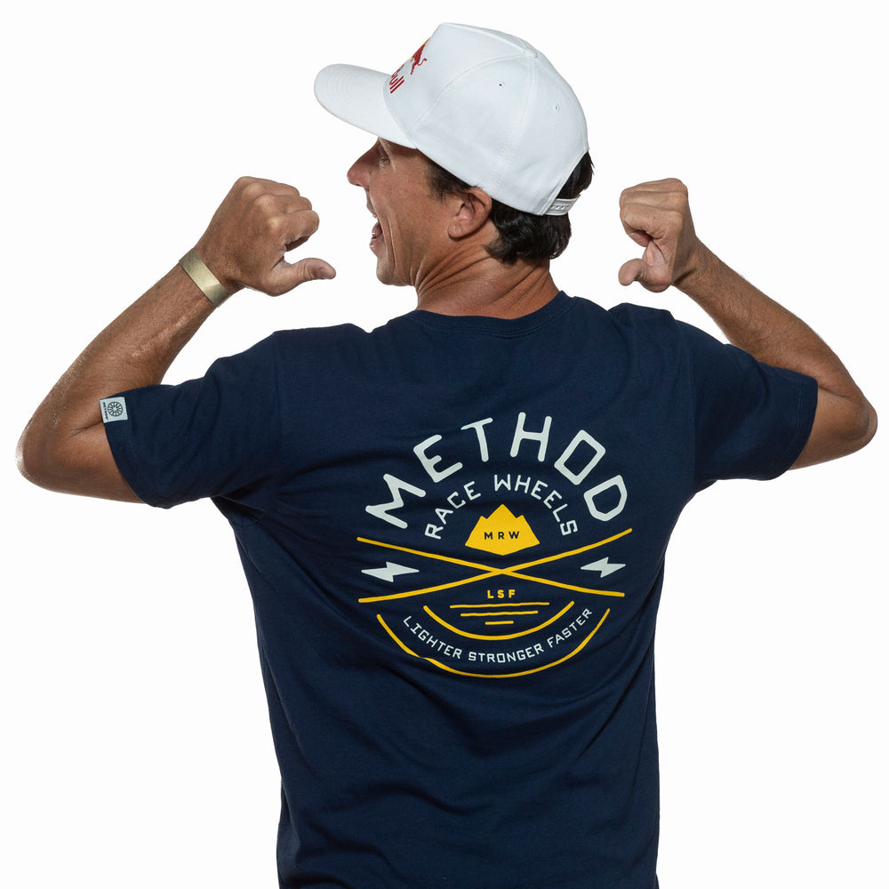 Method Circle-X Tee | Navy