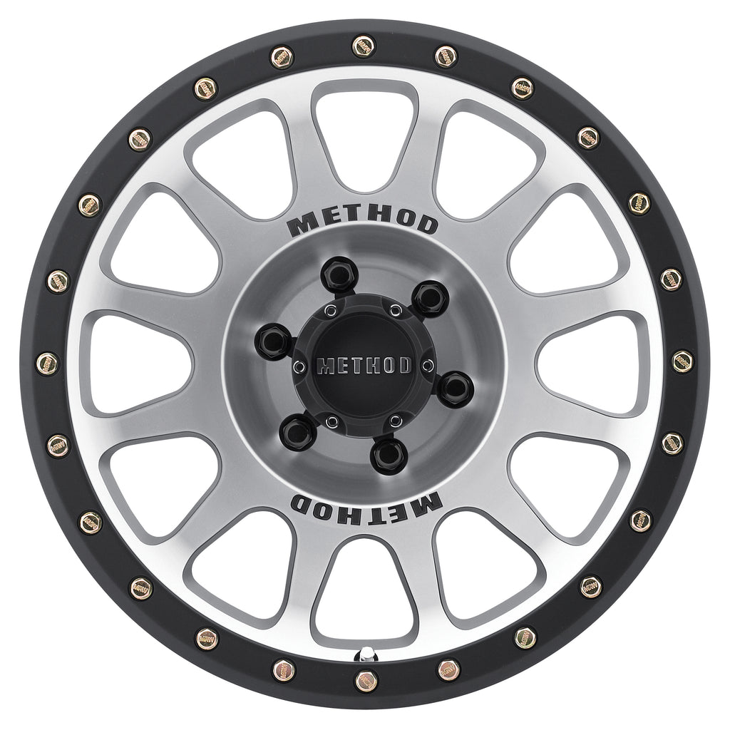 305 | NV | Machined - Matte Black Lip – MR30589016318 – Method Race Wheels