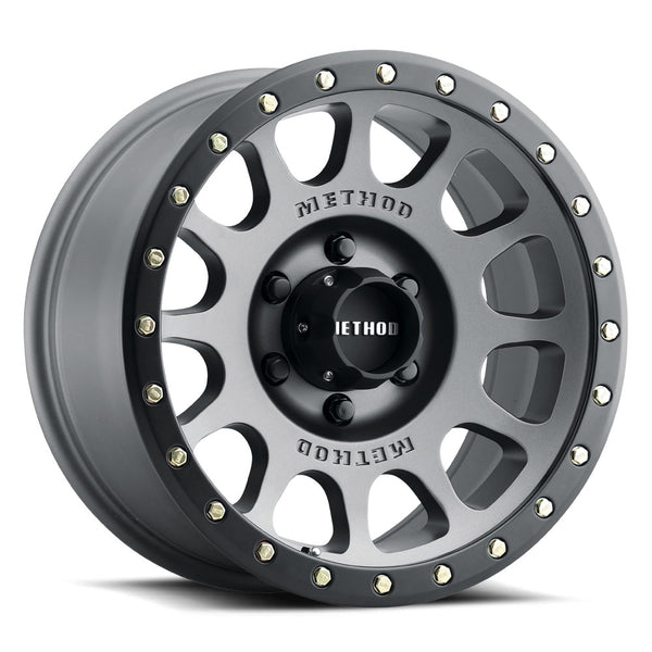 305 | Titanium - Matte Black Lip – MR30568060800 – Method Race Wheels