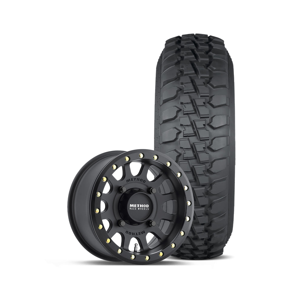 401 Beadlock | Matte Black + Tensor DS 32