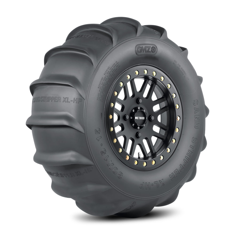 406 UTV Beadlock | Matte Black + Sand Stripper Rear 16 XL 30