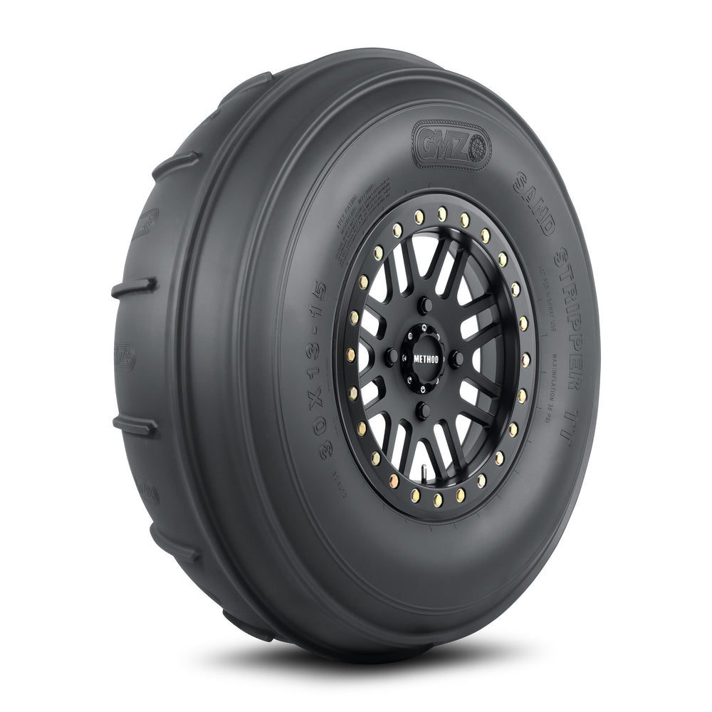 406 UTV Beadlock | Matte Black + Sand Stripper Front TT XL 30