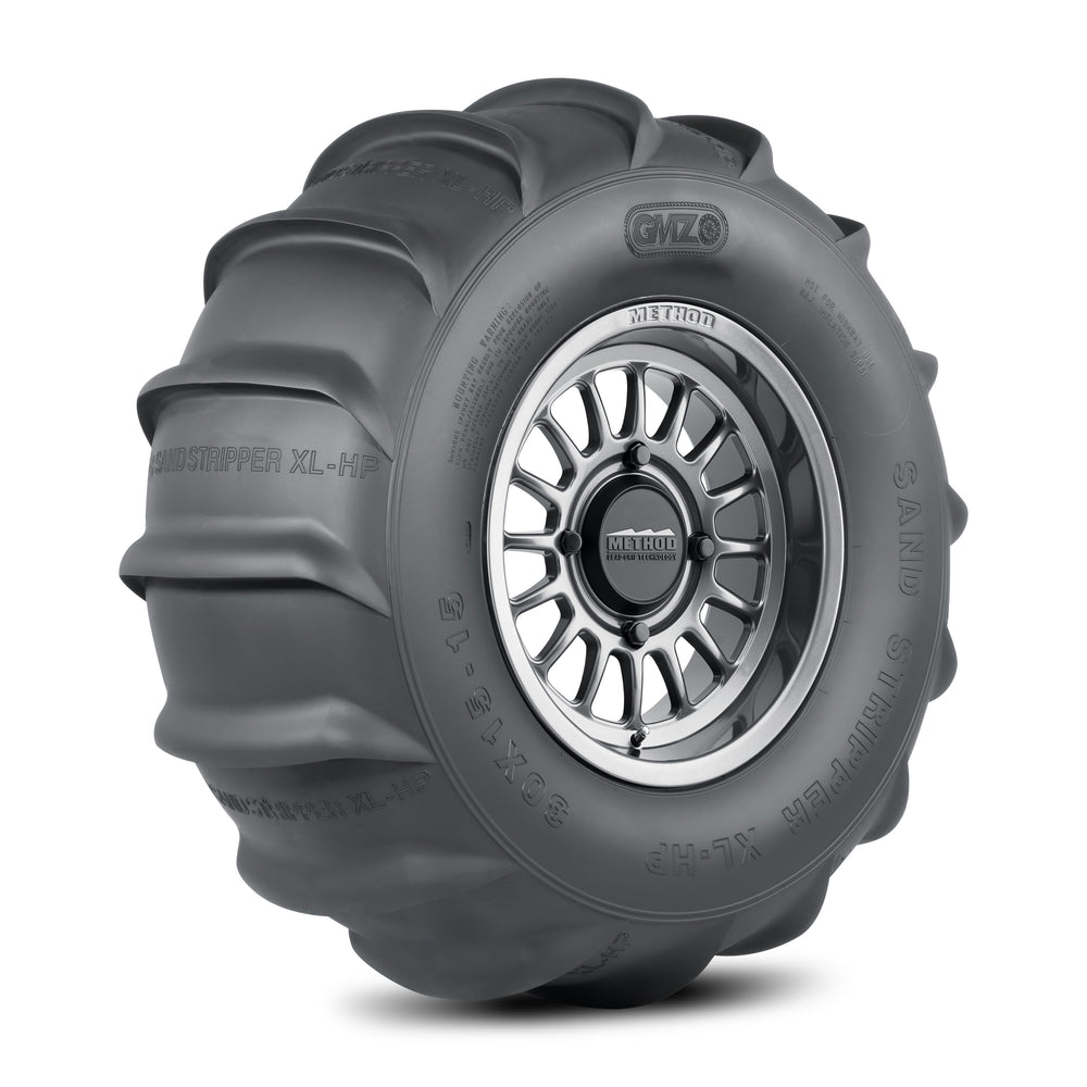 411 Bead Grip | Gloss Titanium + Sand Stripper Rear 16 XL 30