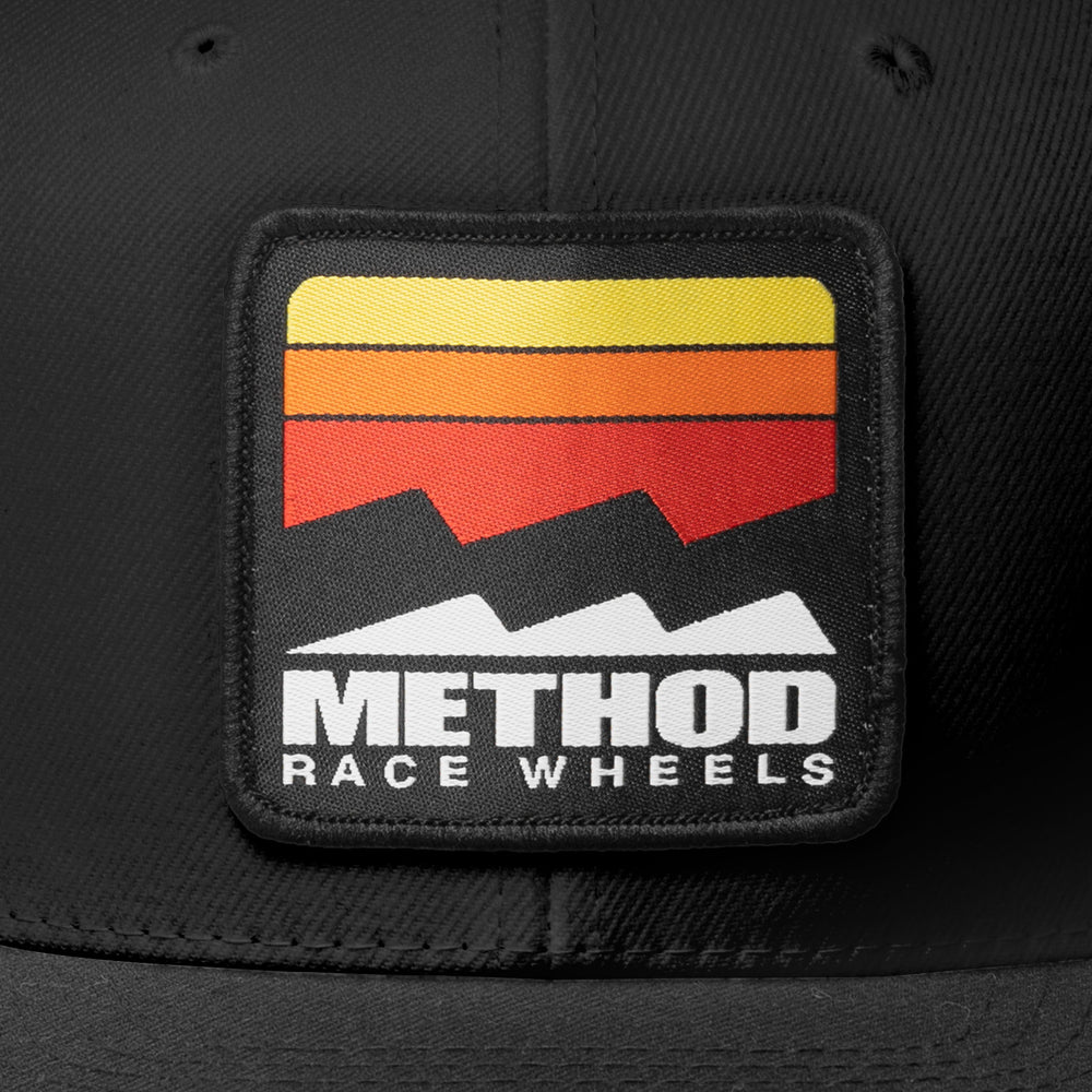 Method Mountain Flatbill Trucker | Snapback | Black