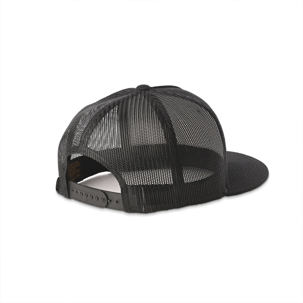 Method Bolted Flatbill Trucker Hat | Snapback | Charcoal