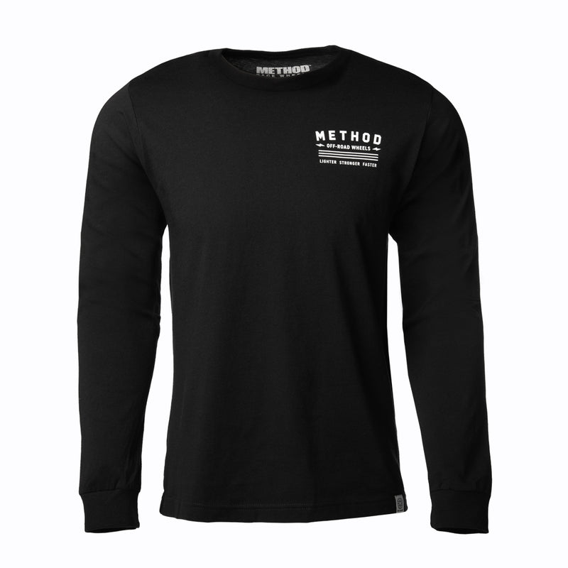 Method Bolted Long Sleeve Tee - Markdown | Black – AP-T6708