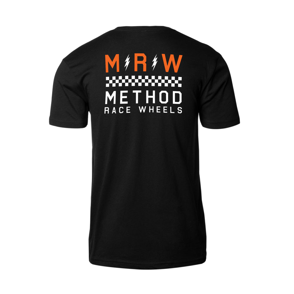 Method MRW Lightning Checkered Tee | Black
