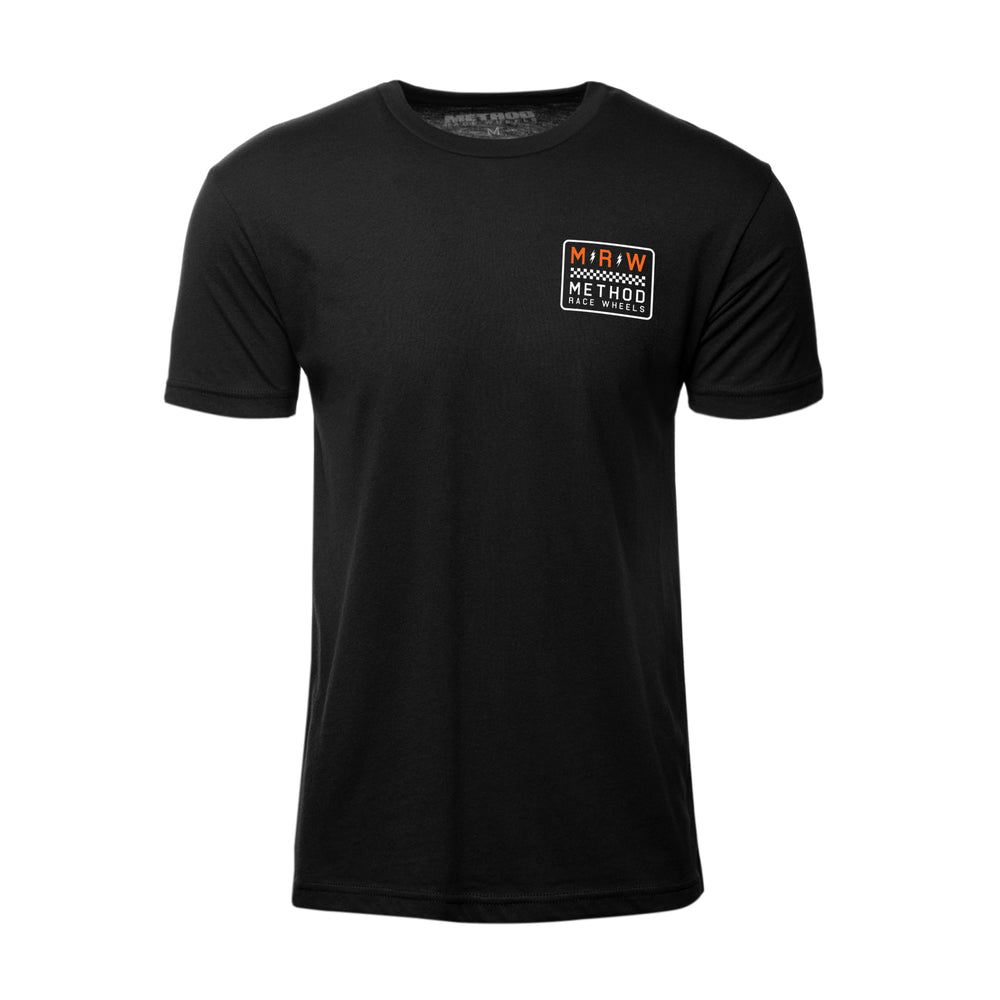 Method MRW Lightning Checkered Tee | Black