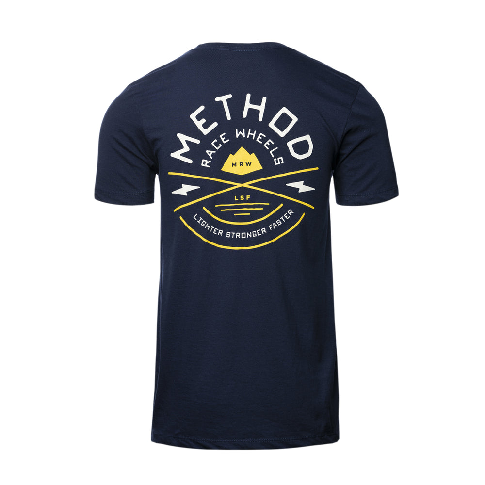 Method Circle-X Tee | Navy