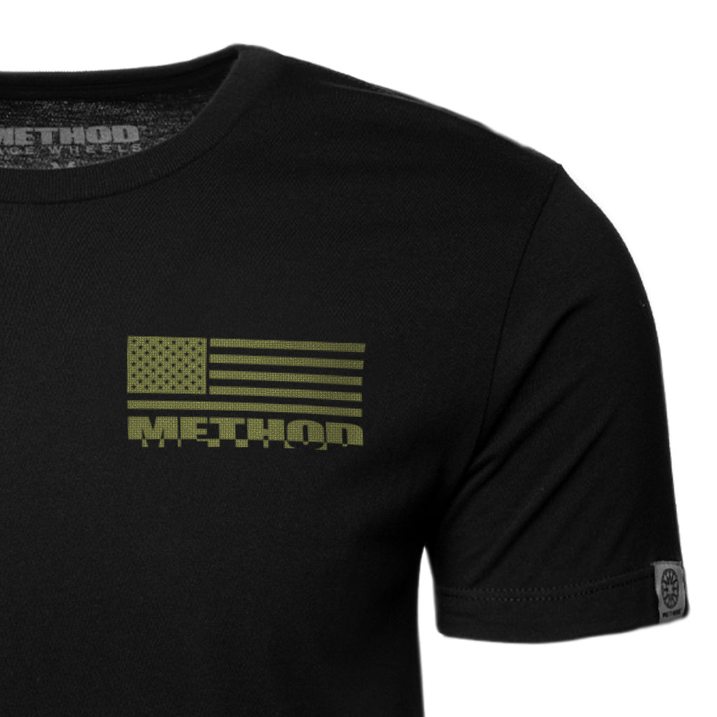 Method Flag Tee | Black – AP-T6408 – Method Race Wheels