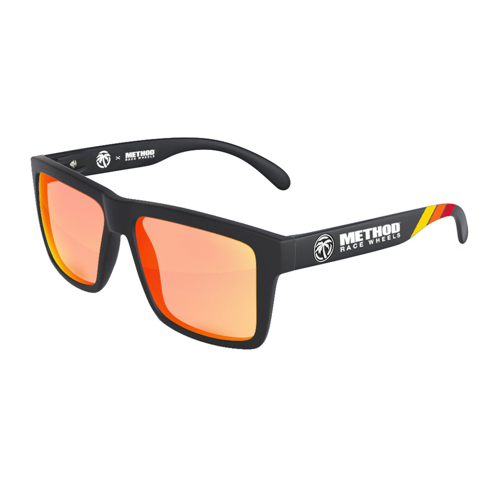 Method Classic Stripes X Heatwave Vise Sunglasses | Black - Sunblast Lenses