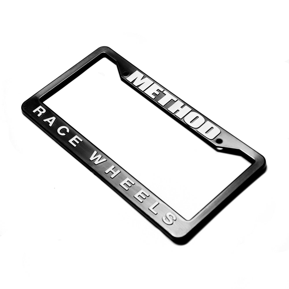 Method License Plate Frame  Black – AP-F0014 – Method Race Wheels