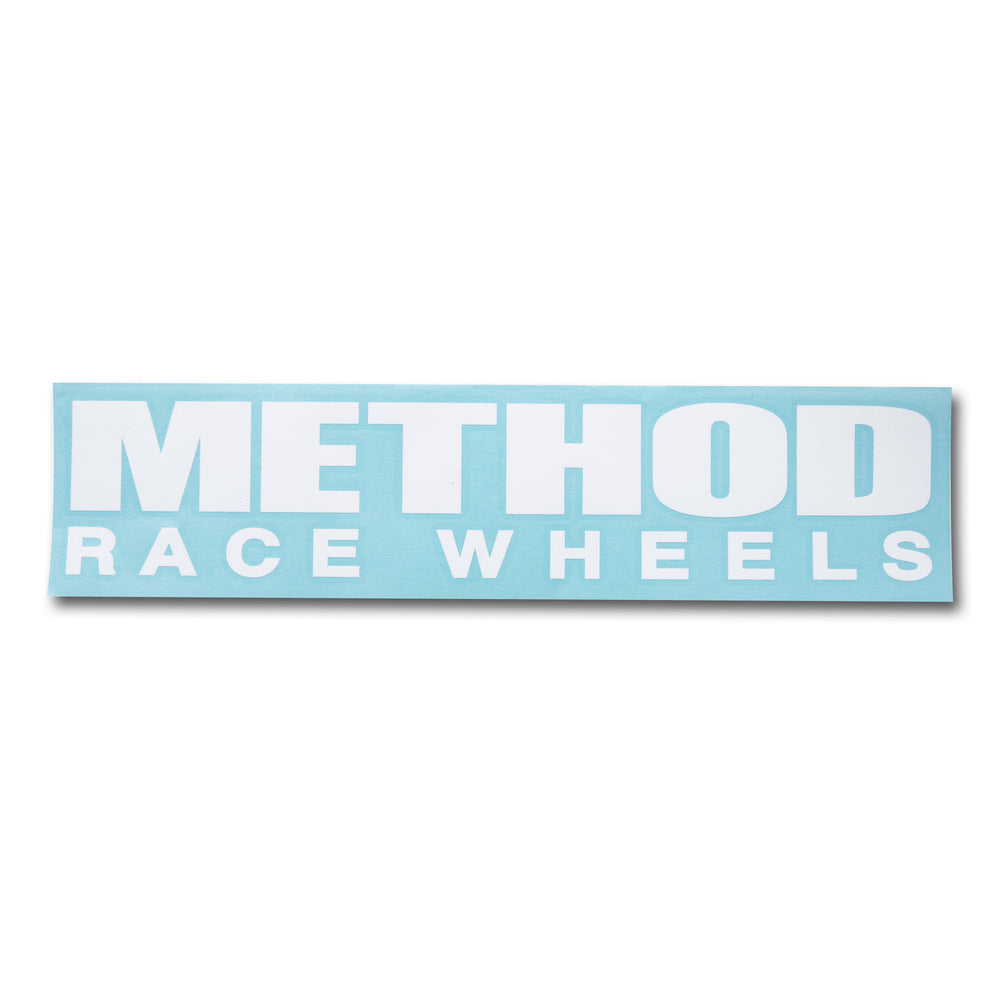 Method Brand Logo Die Cut Sticker – AP-F0017 – Method Race Wheels